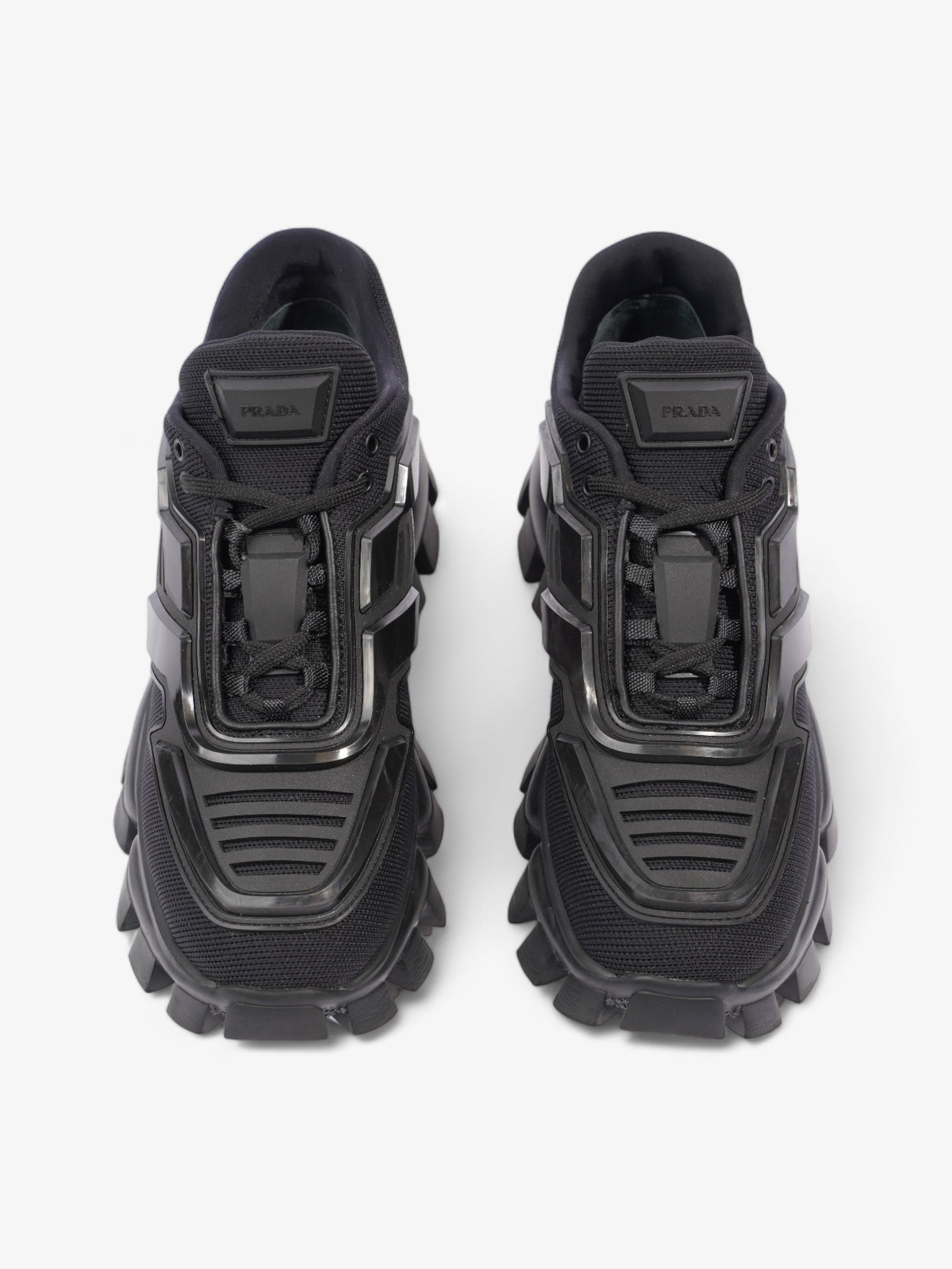 Prada Cloudbust Thunder Sneakers Black / Red Mesh EU 37.5 UK 4.5