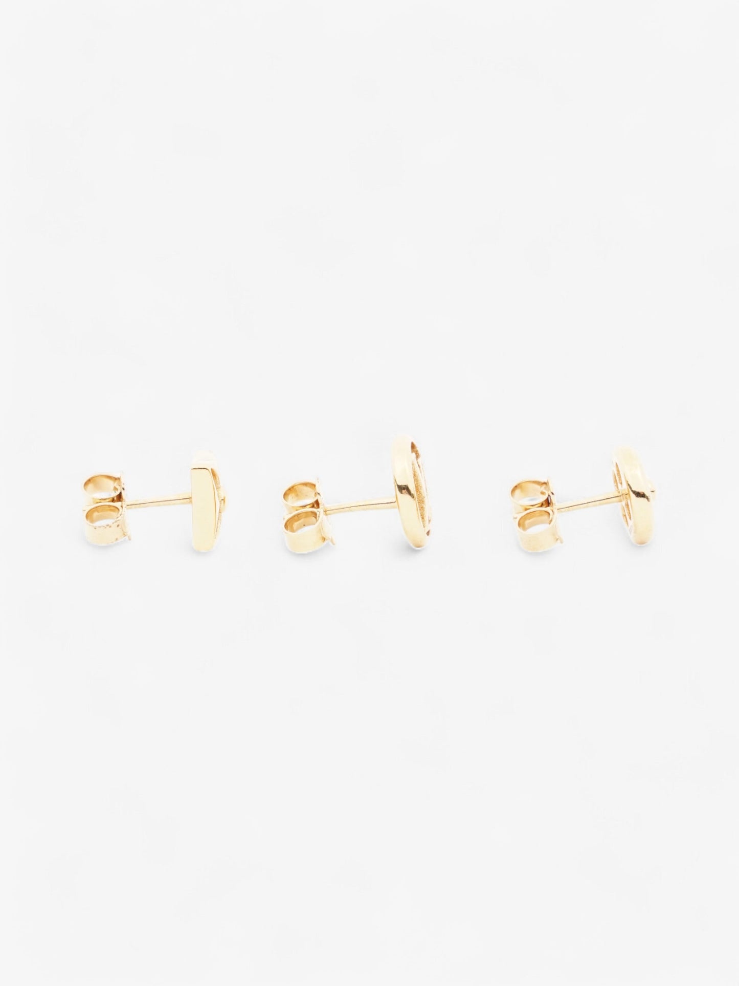 Louis Vuitton Crazy In Lock Earrings Set Gold Base Metal