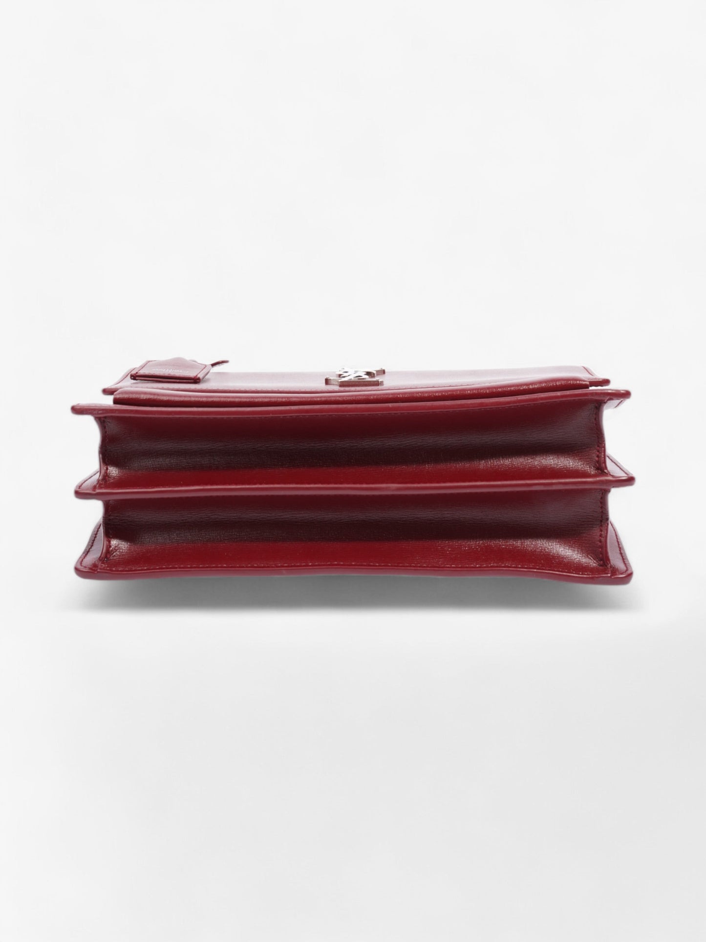 Saint Laurent Sunset Deep Red Calfskin Leather