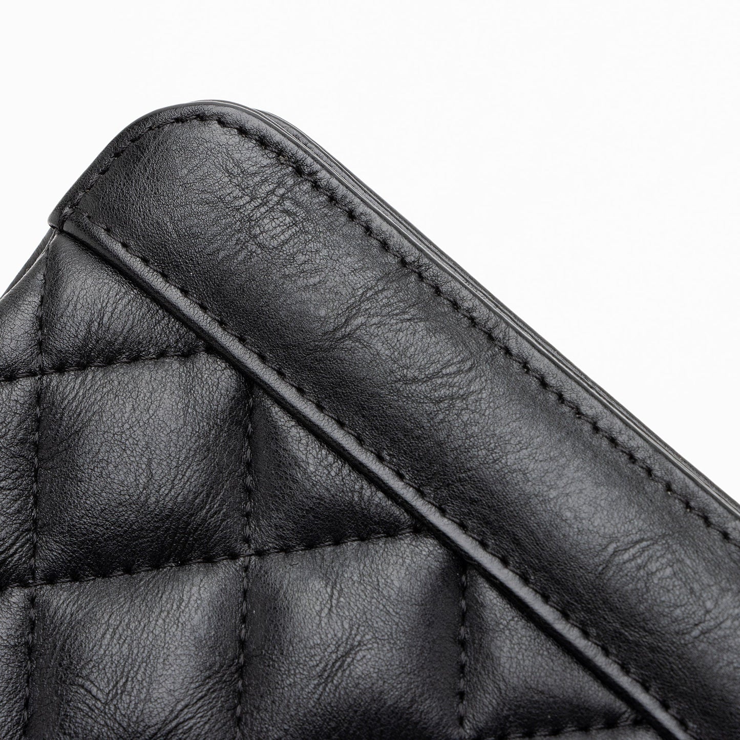 Chanel Aged Calfskin CC Frame Clutch