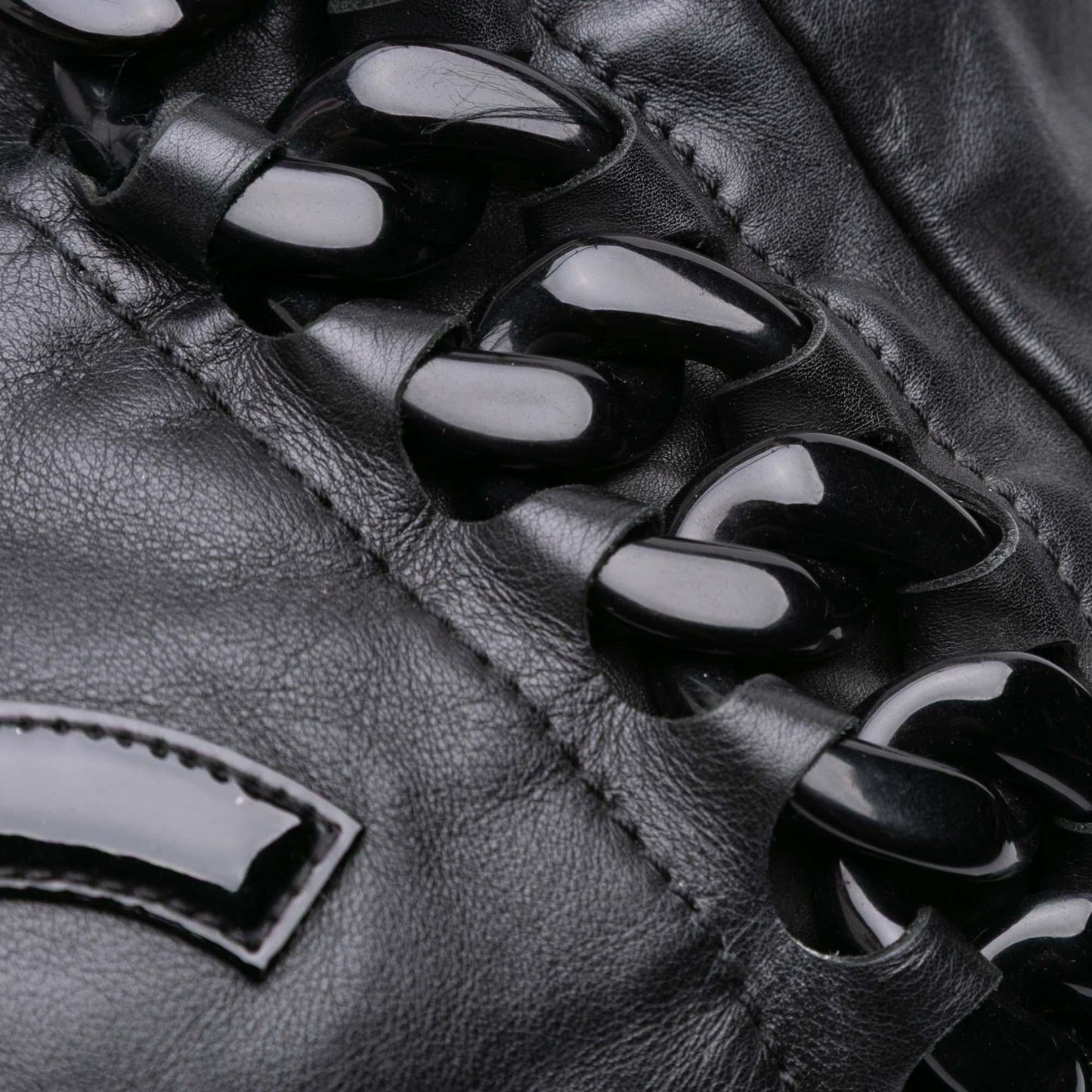 Chanel CC Calfskin Modern Chain Rhodoid East West Tote
