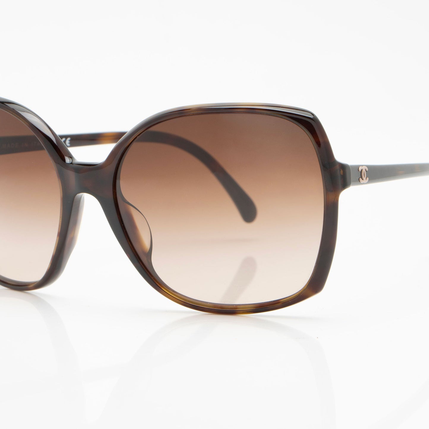 Chanel CC Oversized Sunglasses