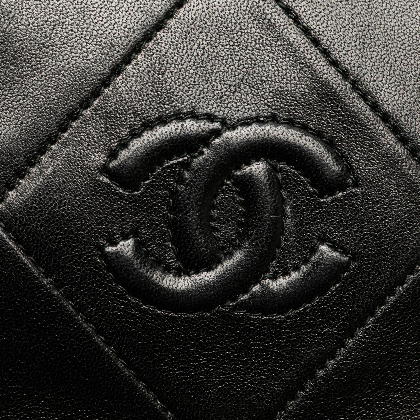Chanel CC Quilted Lambskin Tassel Crossbody