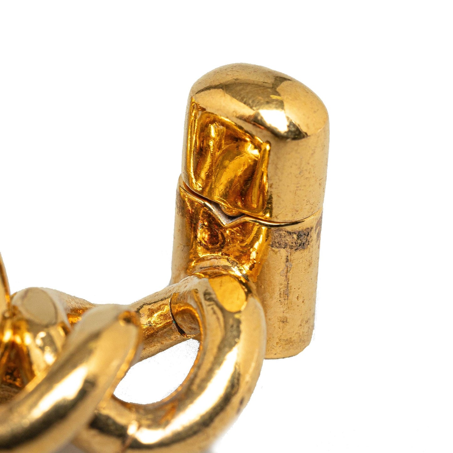 Chanel CC Turnlock Chain Bracelet
