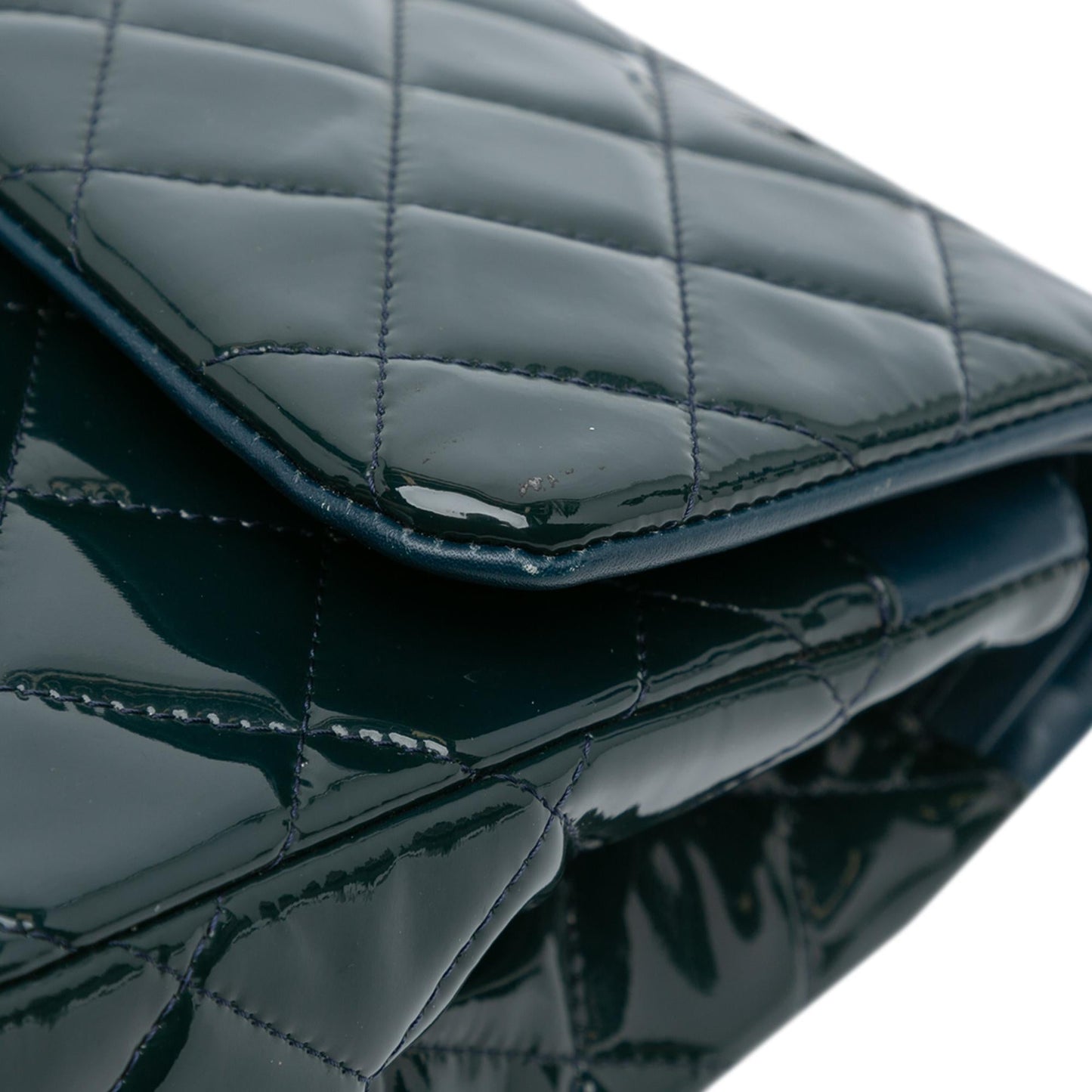 Chanel Jumbo Classic Patent Double Flap (SHG-1iWSwn)
