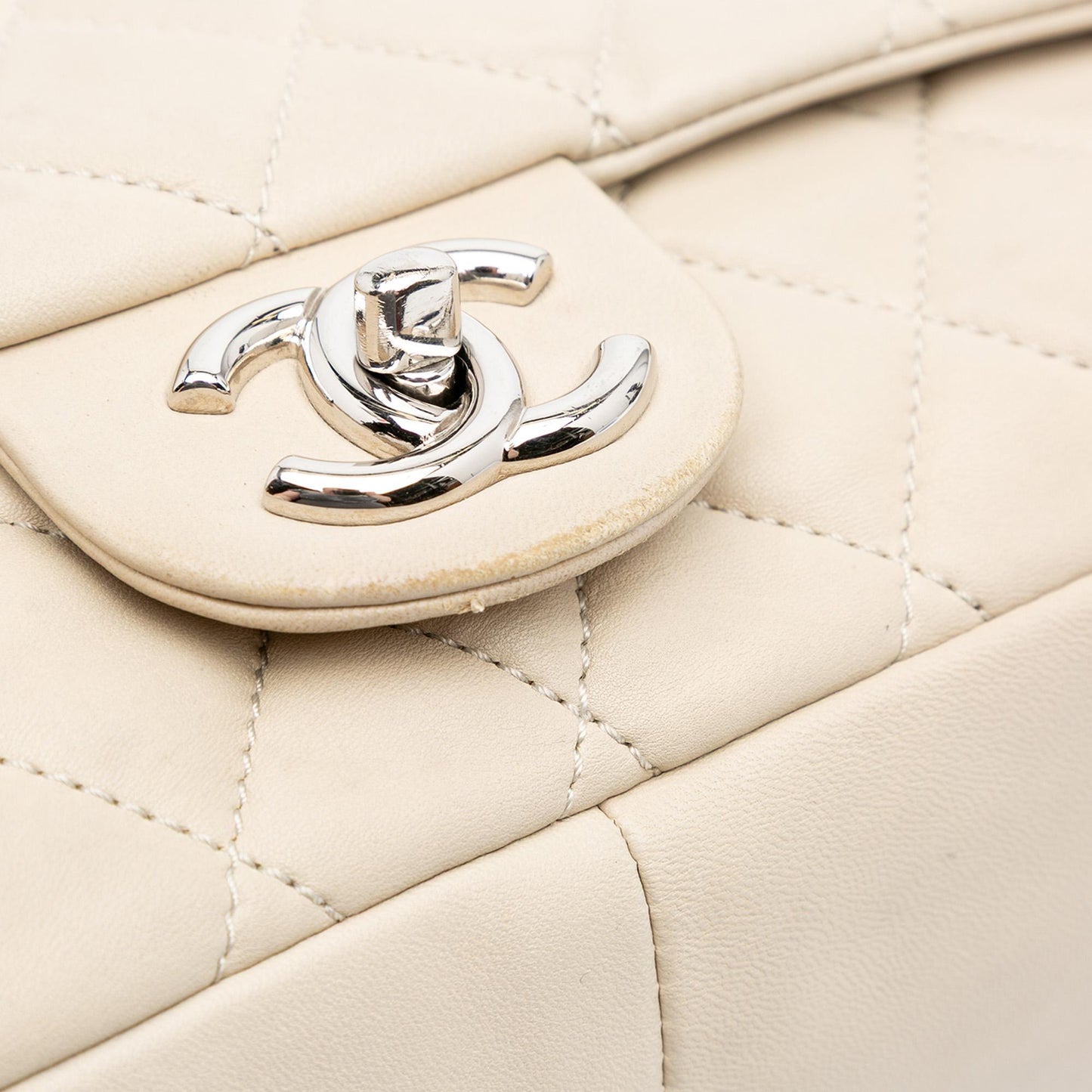 Chanel Jumbo Quilted Lambskin Coco Rain Flap