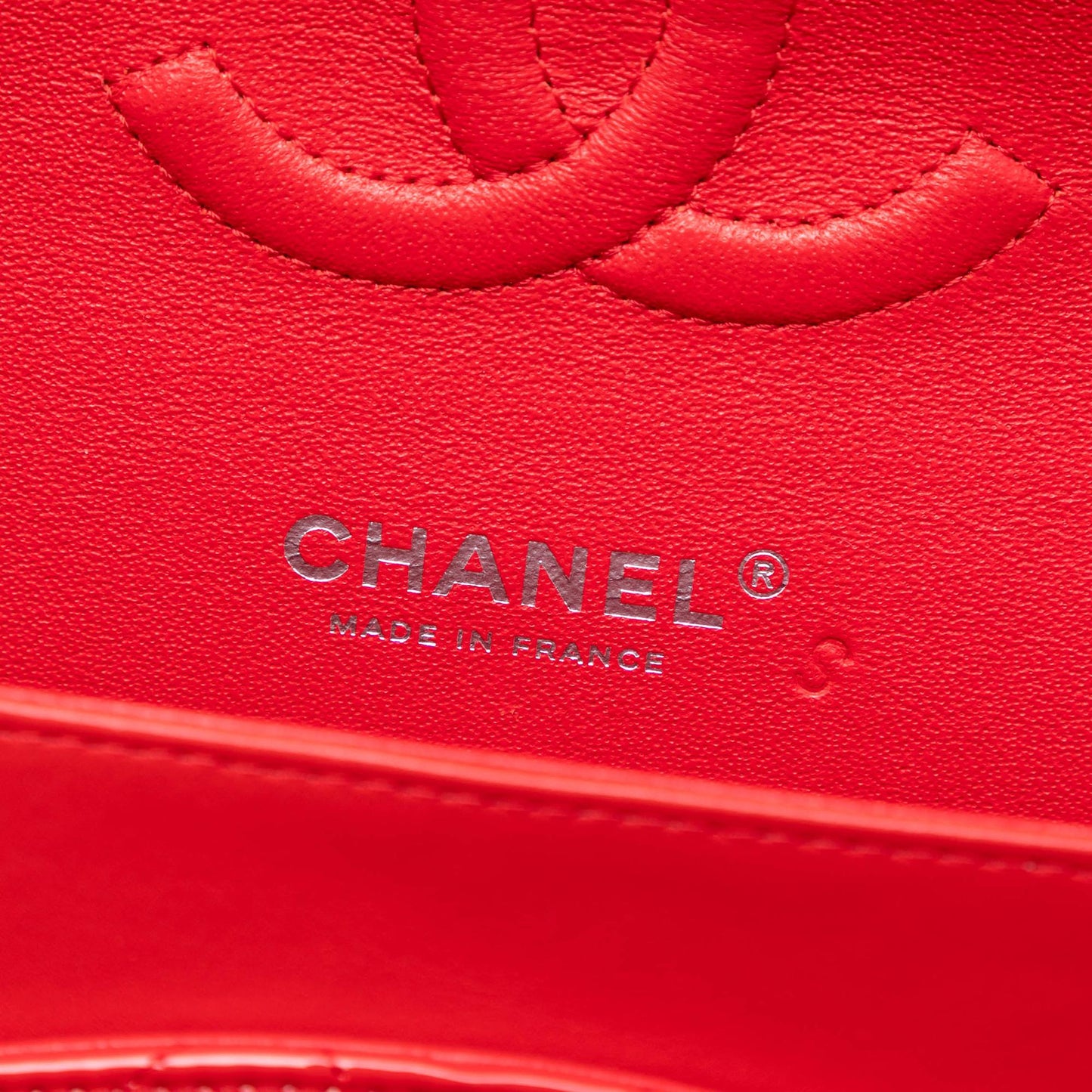 Chanel Medium Classic Bicolor Patent Double Flap