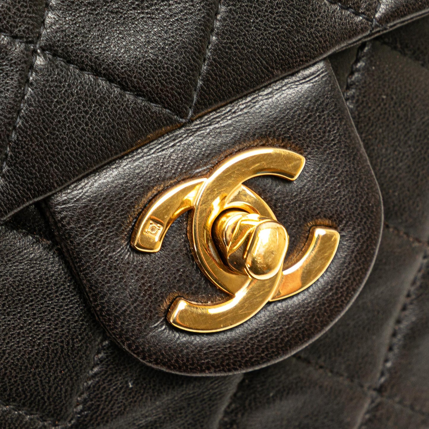 Chanel Mini Square Classic Lambskin Single Flap