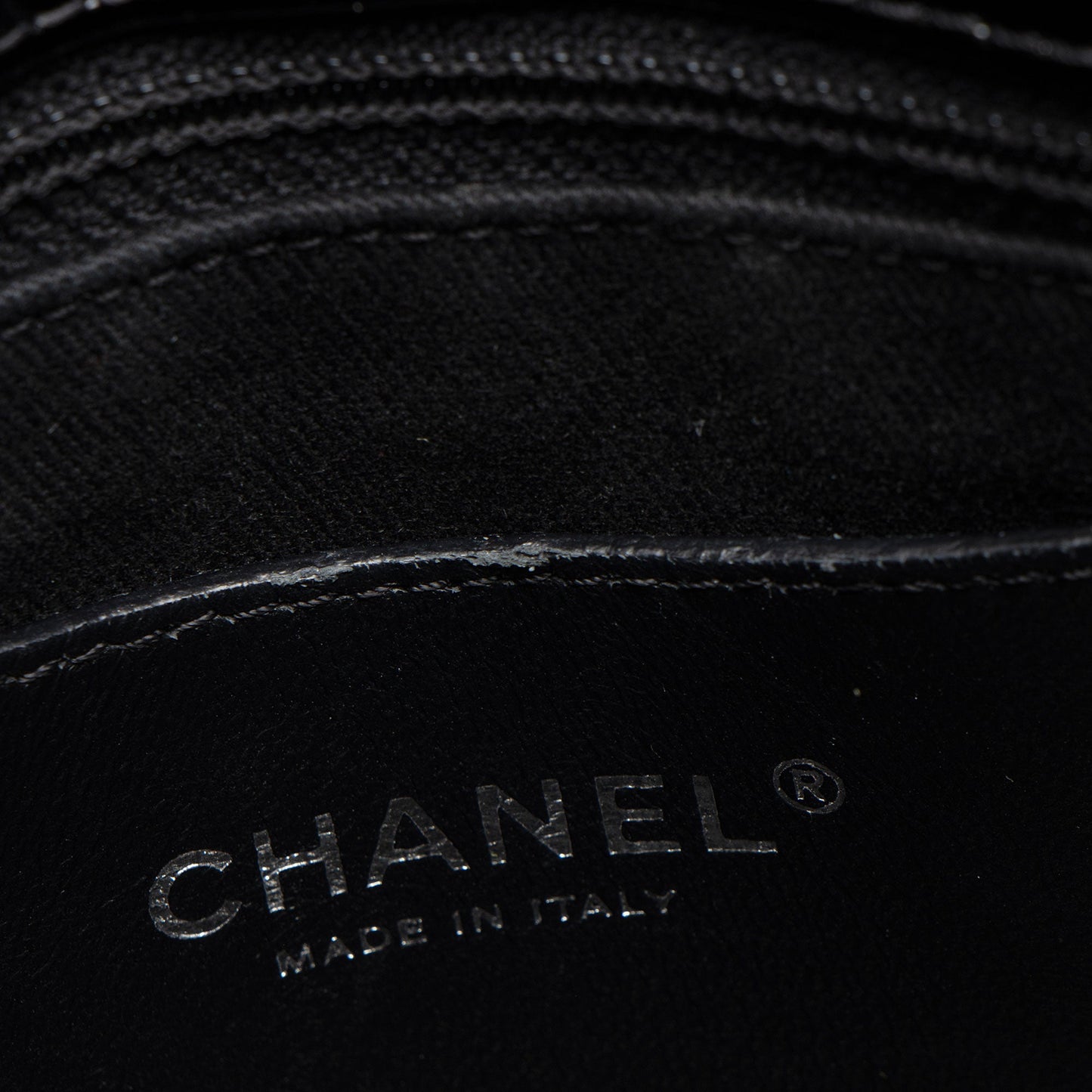 Chanel Patent Leather Just Mademoiselle Large Bowler Bag (SHF-ELuN7V)