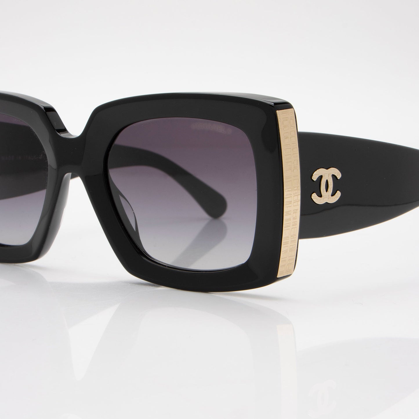 Chanel Oversize CC Square Sunglasses (SHF-bYR0Yc)