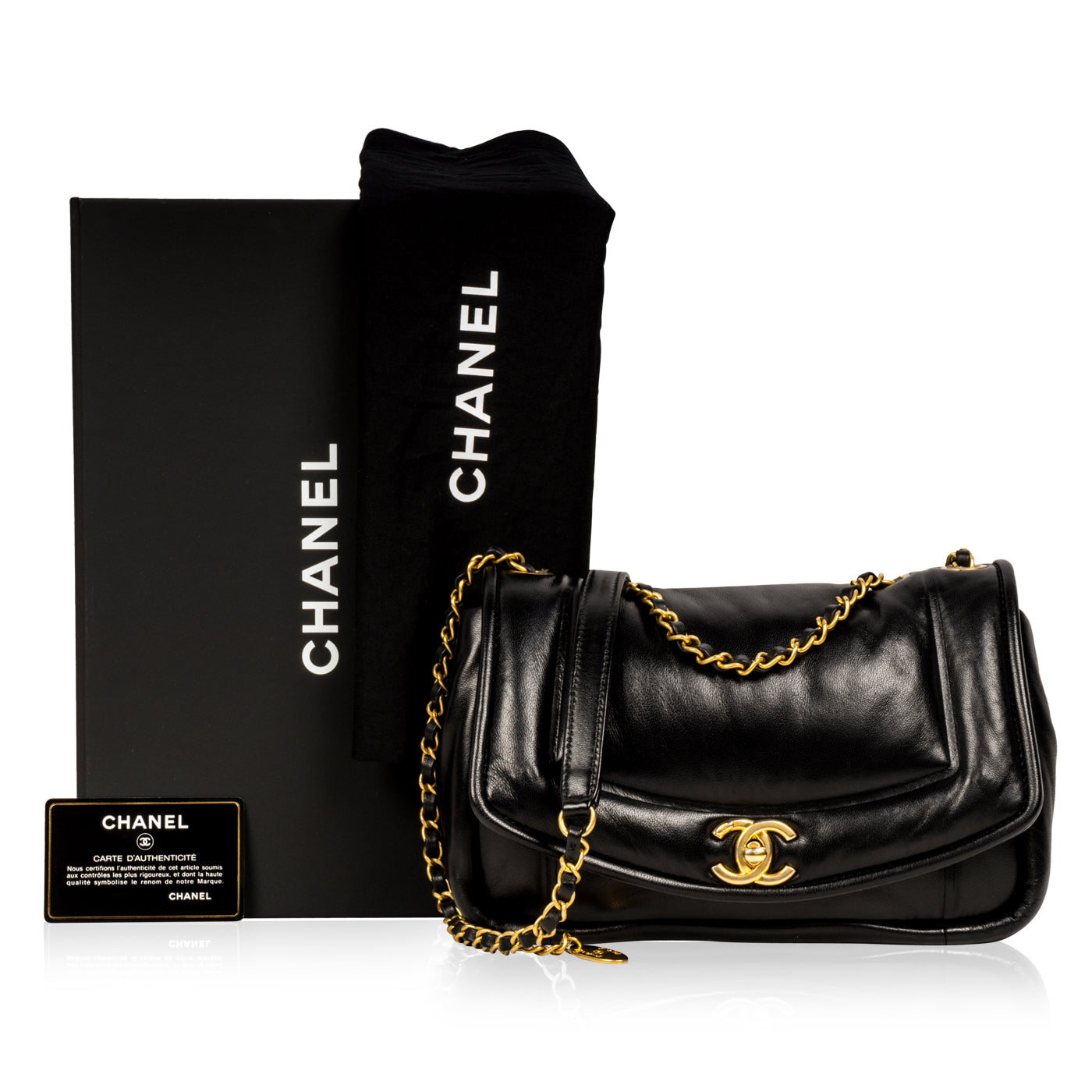 Chanel "Vintage" Puffy Flap Bag - Small