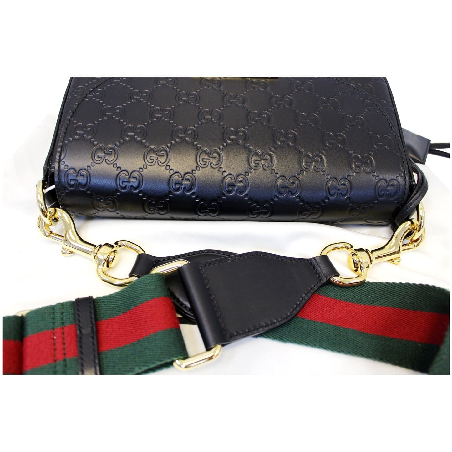 GUCCI Padlock GG Guccissima Signature Leather Shoulder Bag 453189