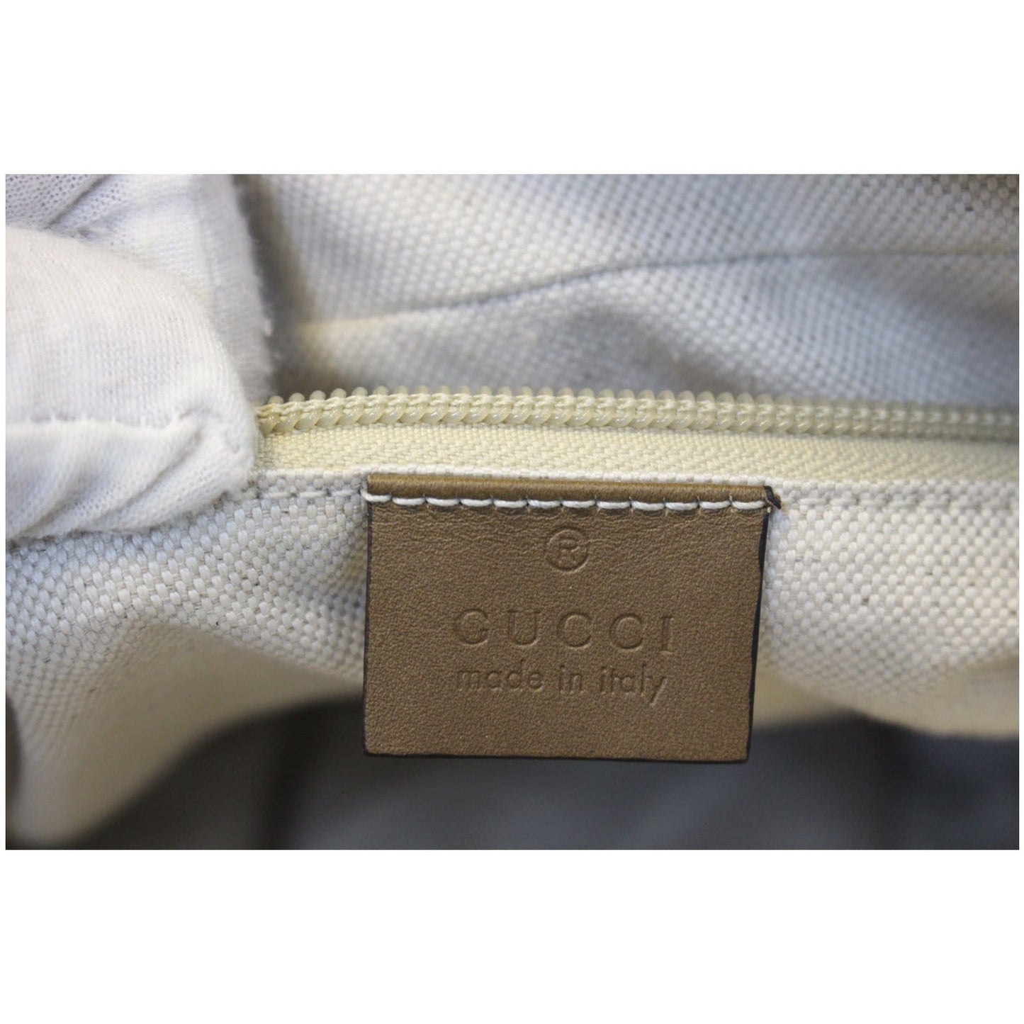 GUCCI Diamante Men's Briefcase Travel Bag Beige 296148
