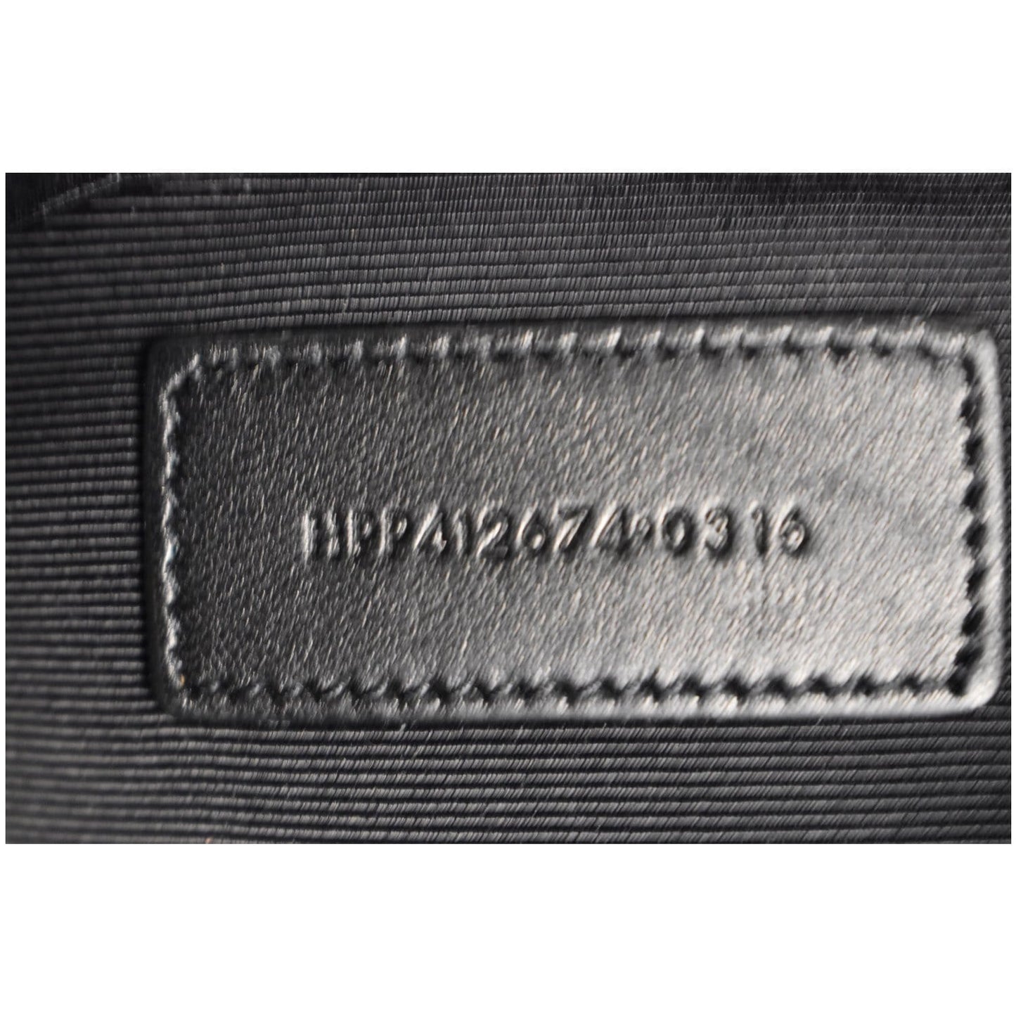YVES SAINT LAURENT Teen Monogram Calfskin Leather Crossbody Bag Black
