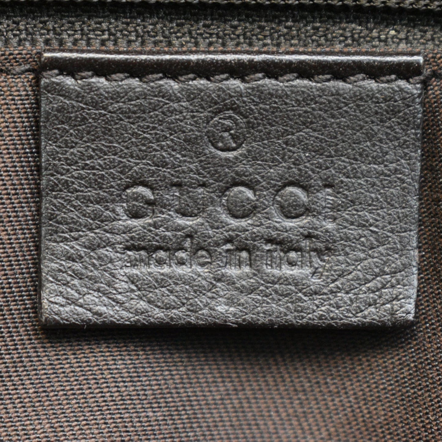 GUCCI D Ring GG Canvas Tote Bag Beige 189831