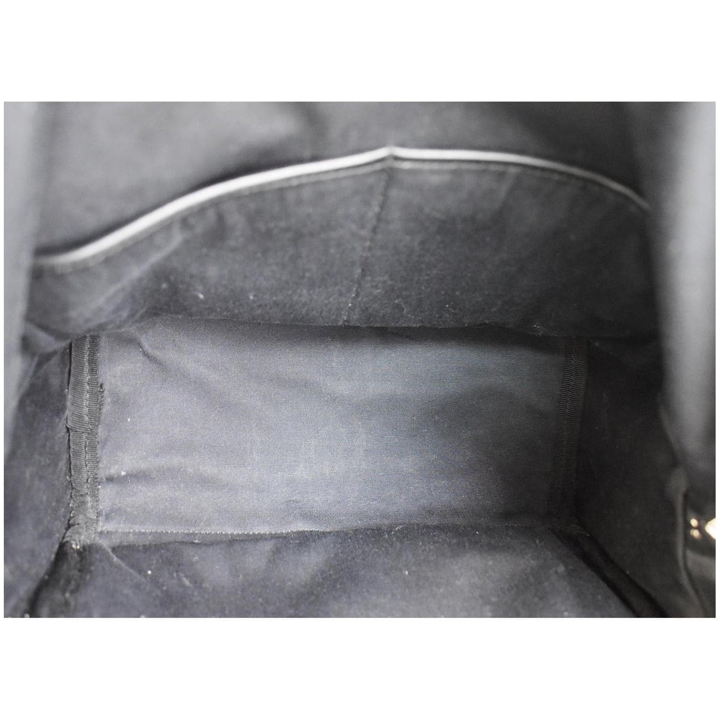 YVES SAINT LAURENT Mini City Sequin Leather Backpack Bag Black