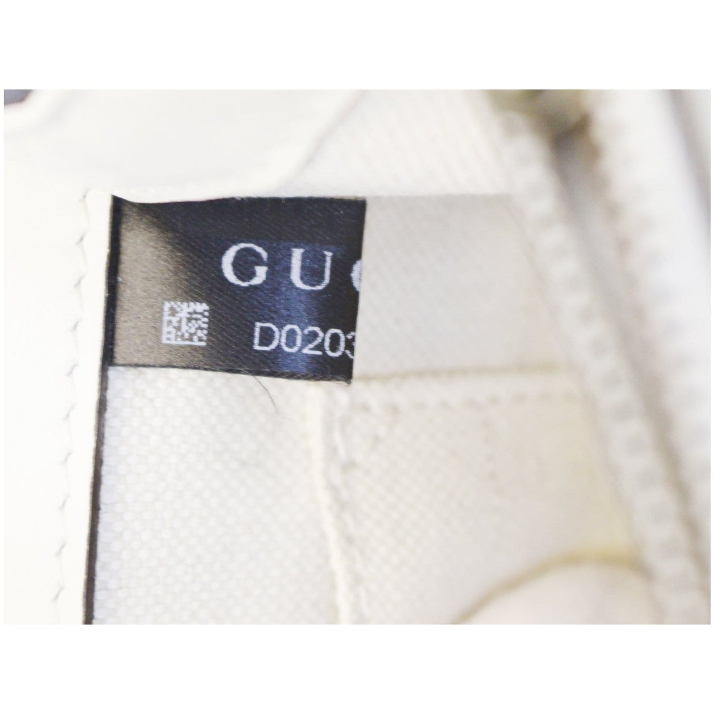 GUCCI Dionysus Medium Leather Top Handle Bag White