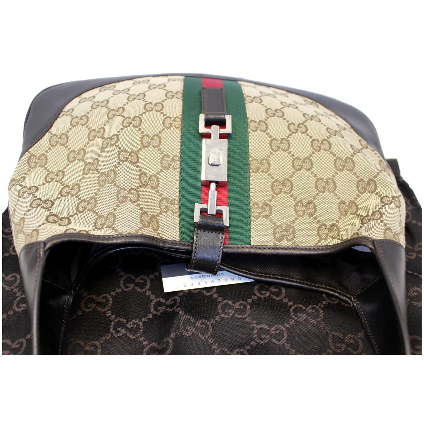 GUCCI Jackie O Web GG Canvas Hobo Bag