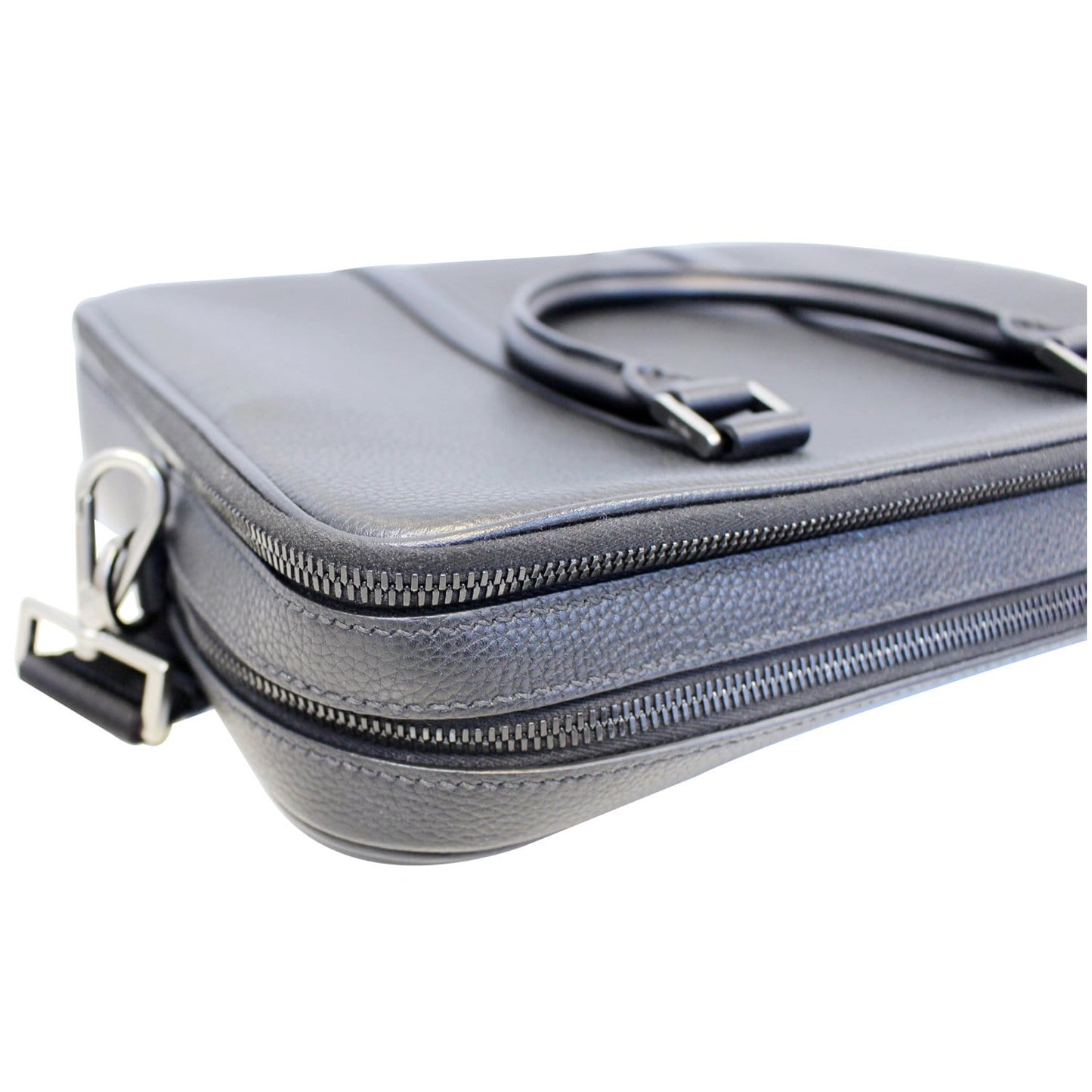 PRADA Saffiano Laptop Bag Grey - Last Call