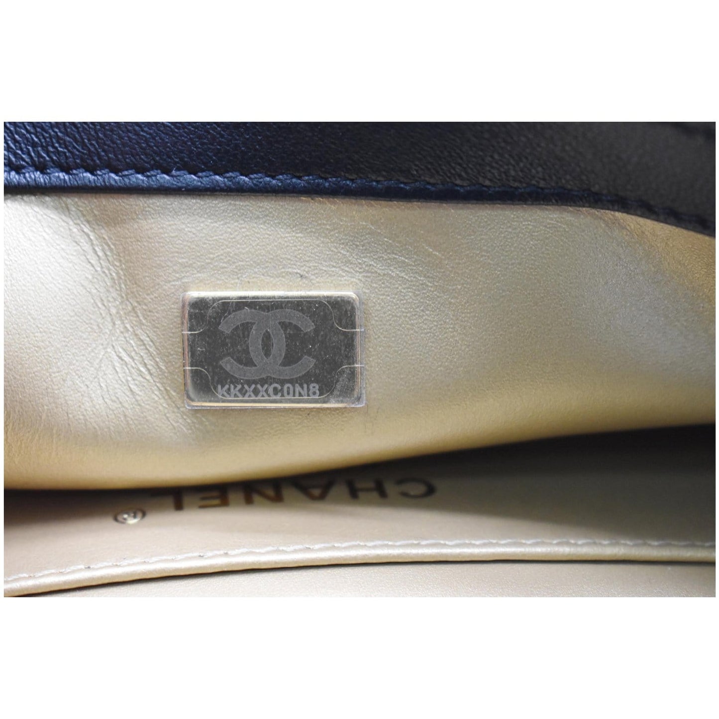 CHANEL Pearl Crush Mini Rectangular Flap Quilted Leather Crossbody Bag Black