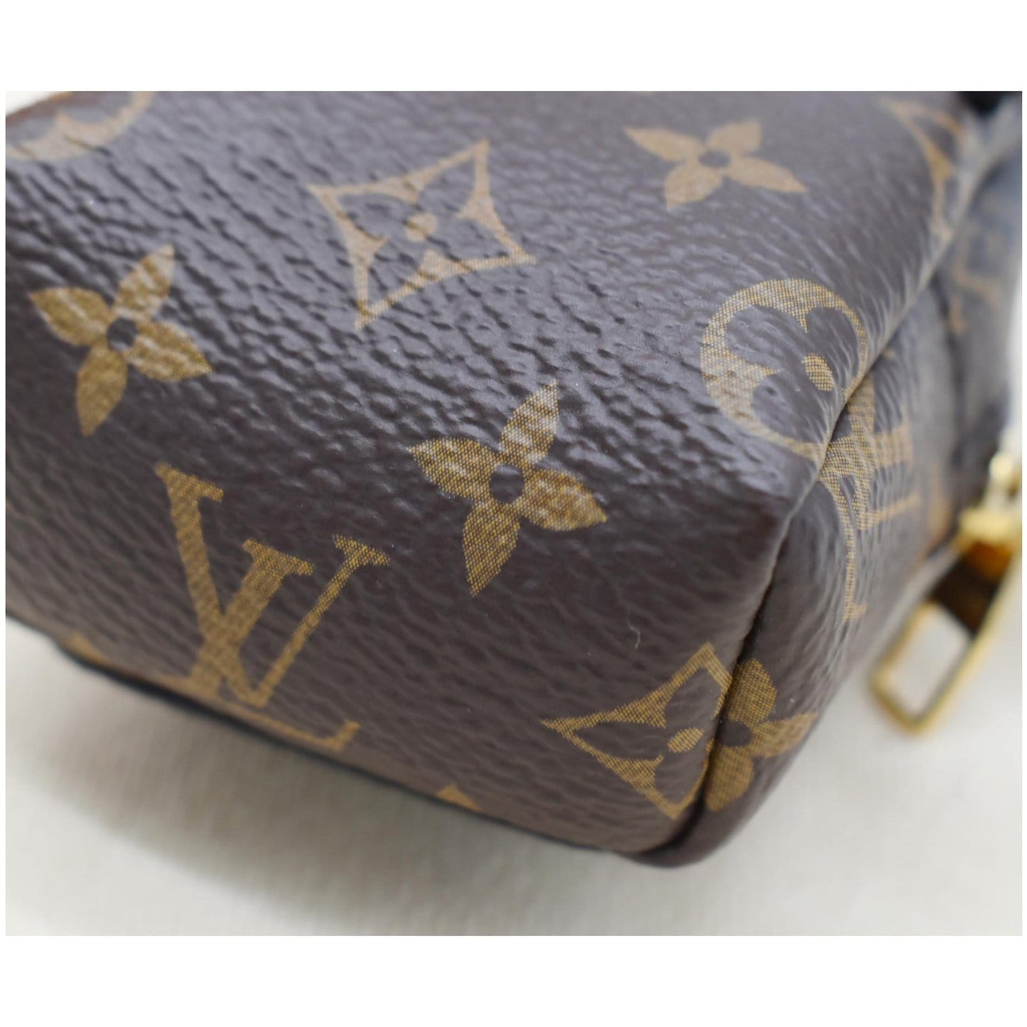 LOUIS VUITTON Party Palm Springs Monogram Canvas Bracelet Brown