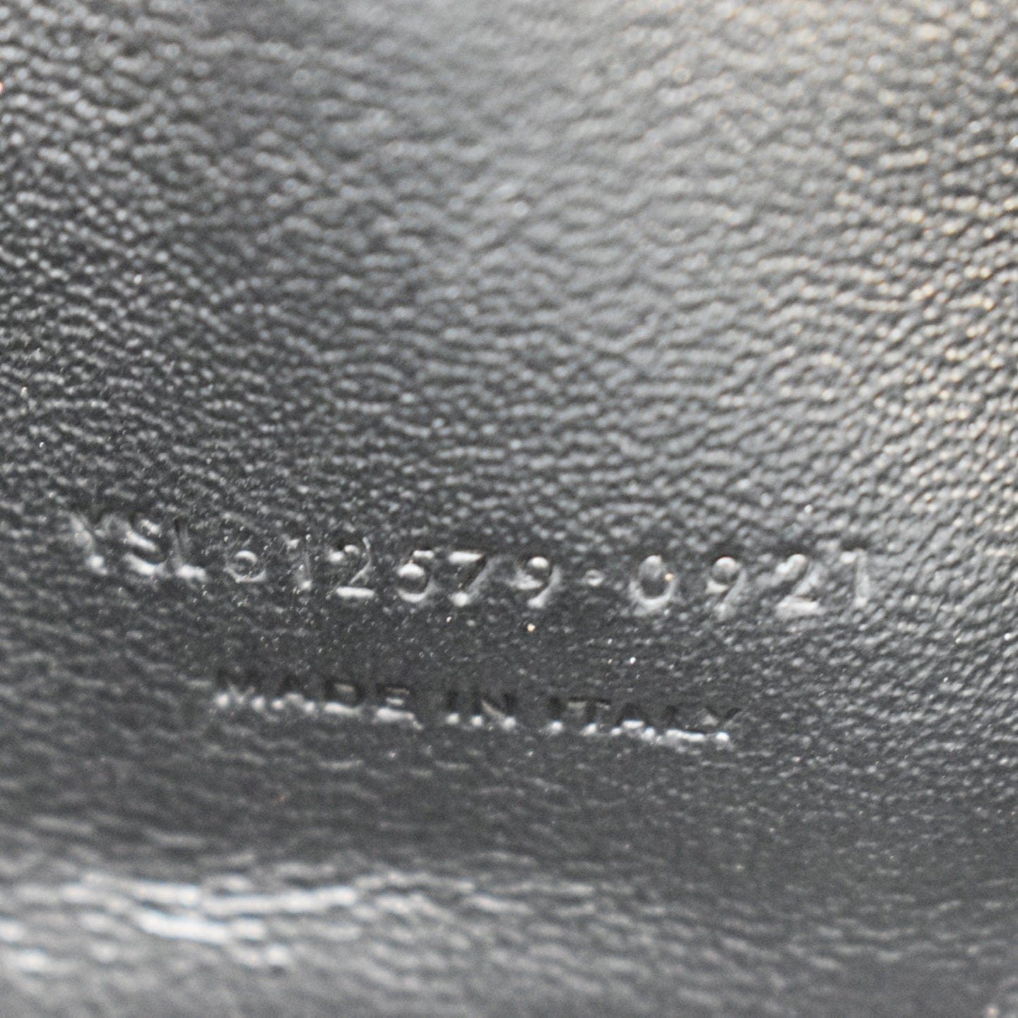 YVES SAINT LAURENT Mini Lou Grain De Poudre Camera Crossbody Bag Dark Natural