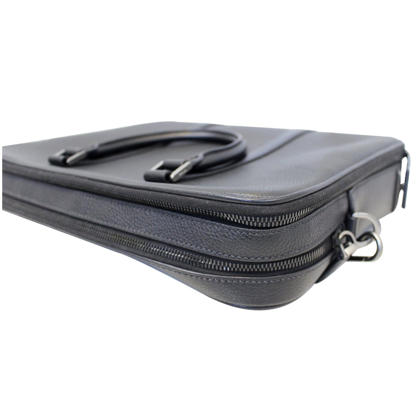 PRADA Saffiano Laptop Bag Grey - Last Call