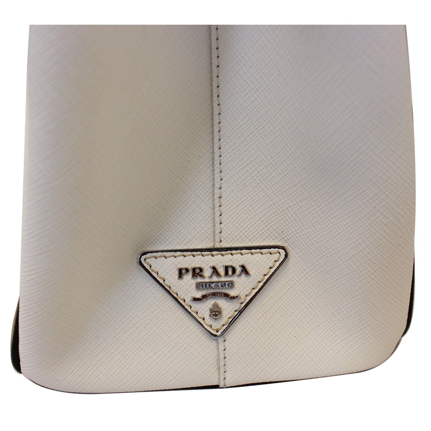 PRADA Galleria Baiadera Striped Saffiano Leather Tote Bag