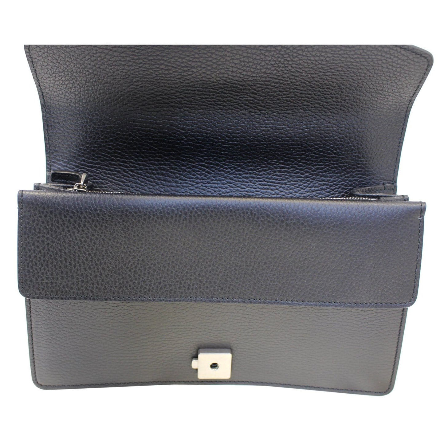 GUCCI Dionysus Small Leather Shoulder Bag 400249 Black