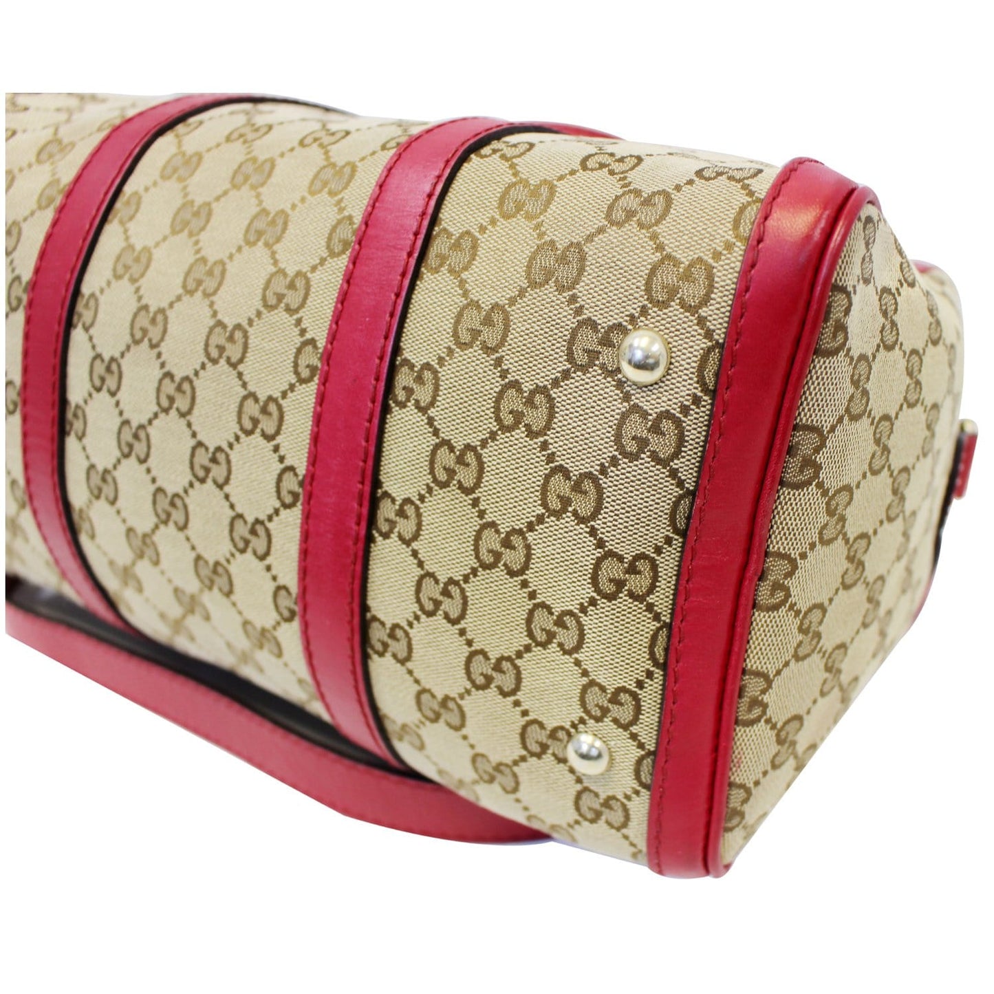 GUCCI GG Canvas Boston Shoulder Bag 247205