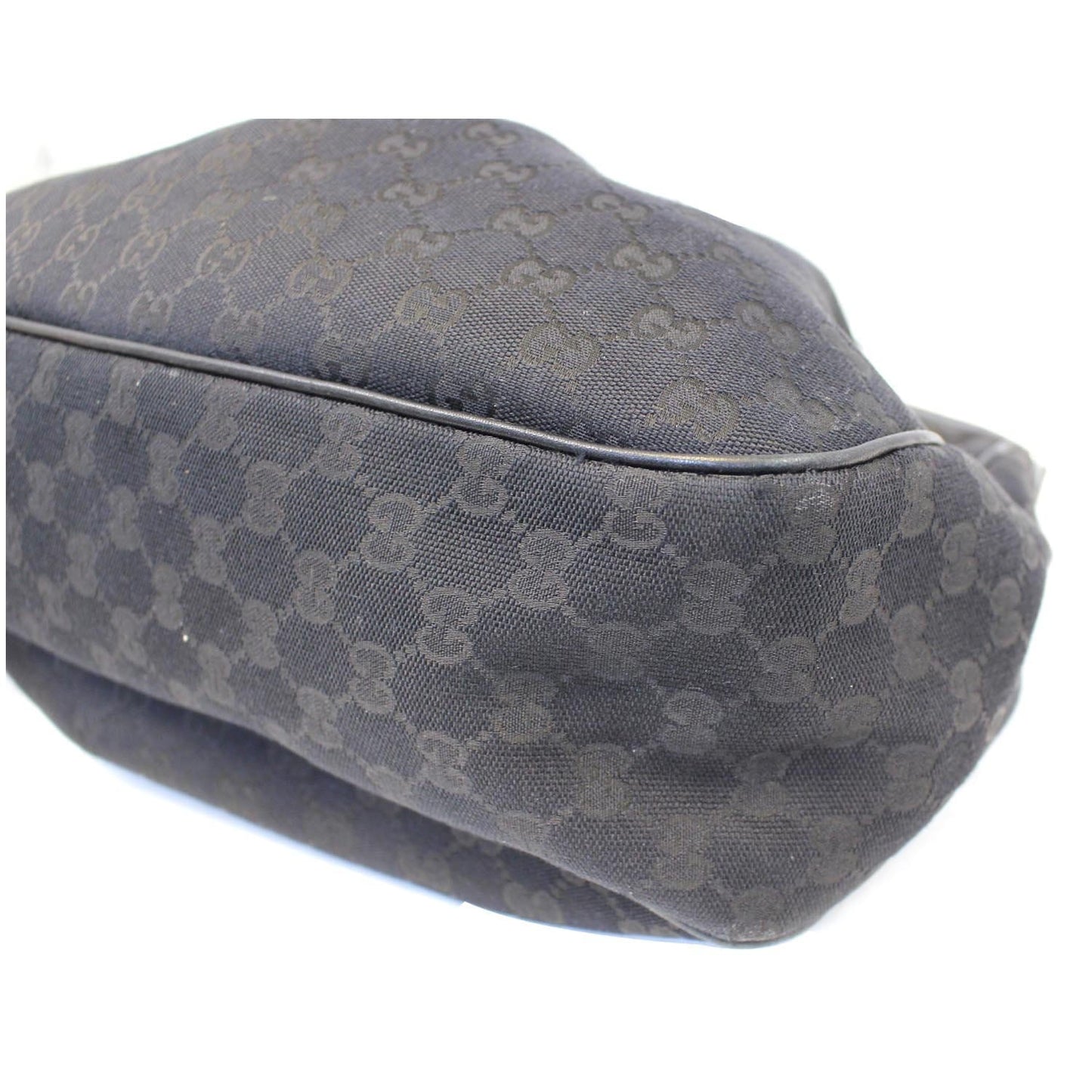 GUCCI Sukey GG Canvas Black Messenger Shoulder Bag 296834 - 25% OFF