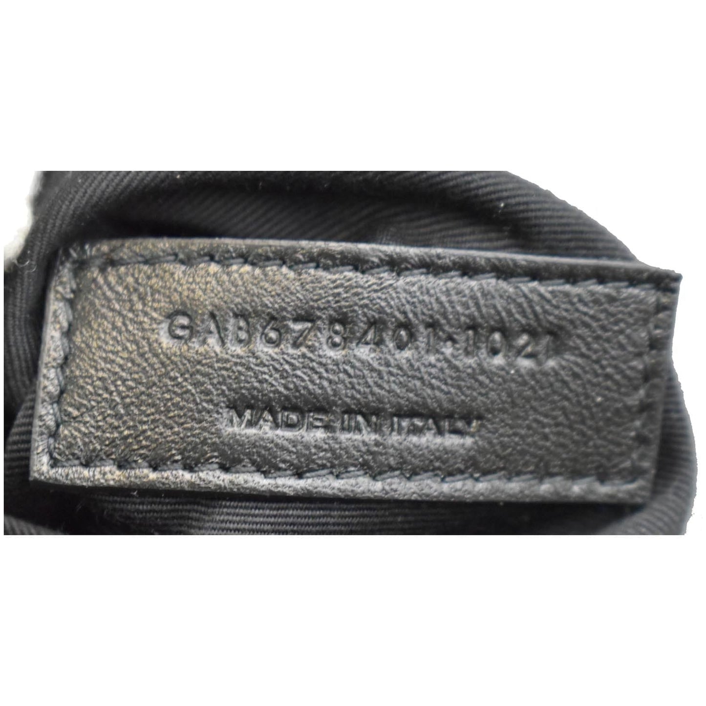 YVES SAINT LAURENT Loulou Toy Matelasse Leather Crossbody Bag Black