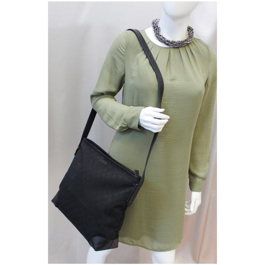 GUCCI Large Original GG Canvas Messenger Bag 308930