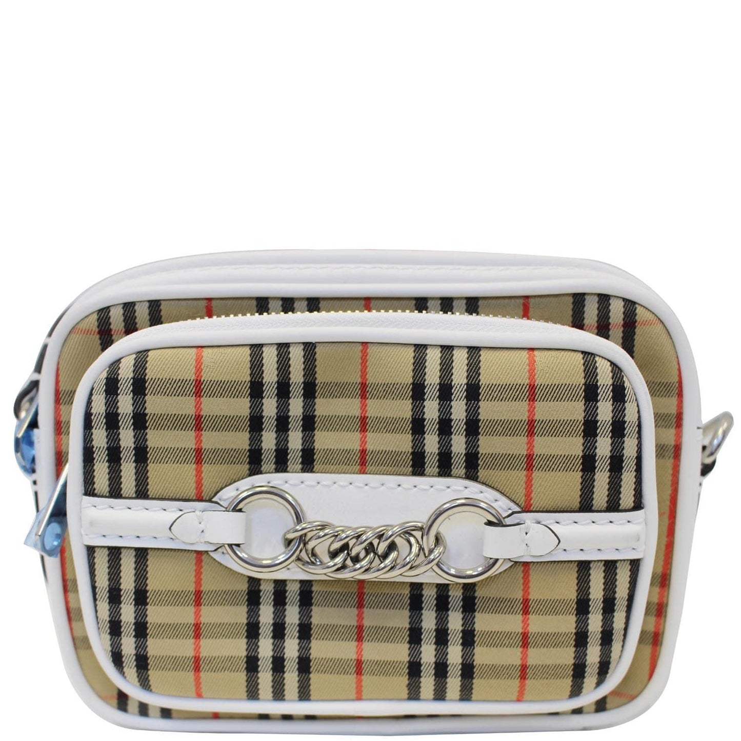 BURBERRY 1983 Check Link Camera Bag Multi