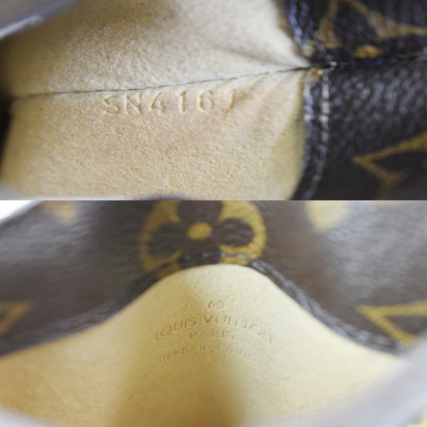 Louis Vuitton Monogram Canvas Sunglasses Case Brown