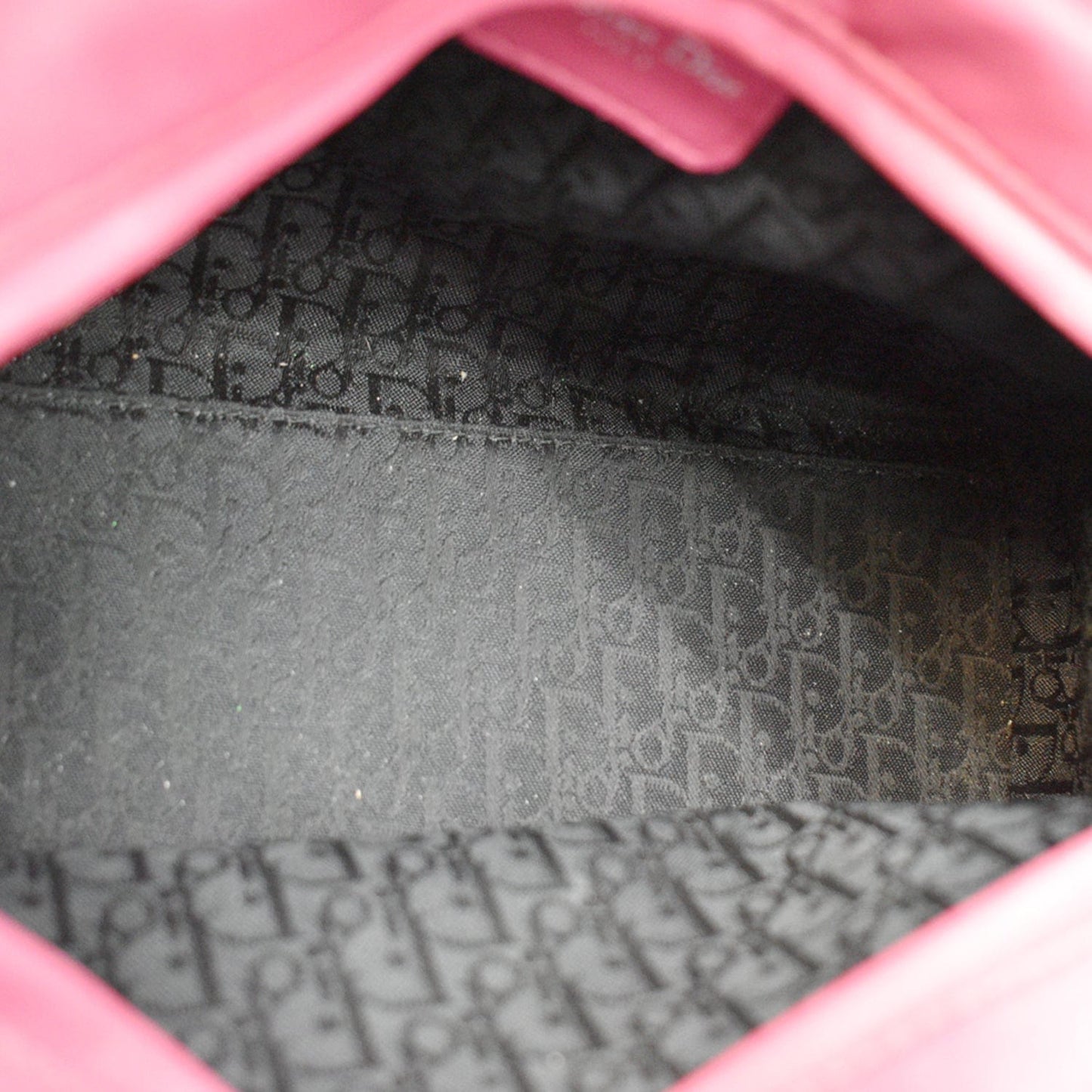 CHRISTIAN DIOR Lady Dior Suede Tote Bag Pink