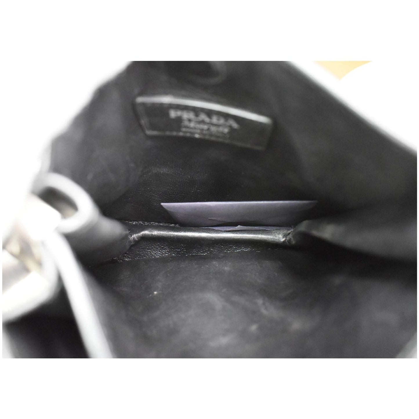 PRADA City Margit 1BC076 Calf Leather Satchel Bag Black
