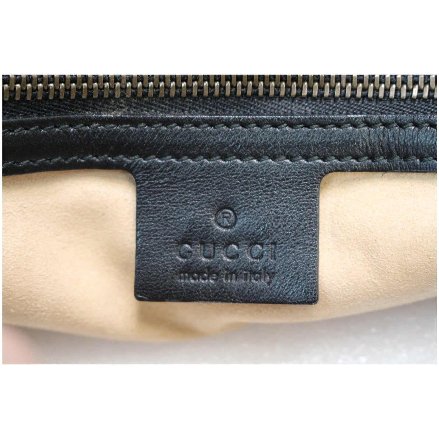 GUCCI GG Marmont Small Matelasse Leather Crossbody Bag Black 443497