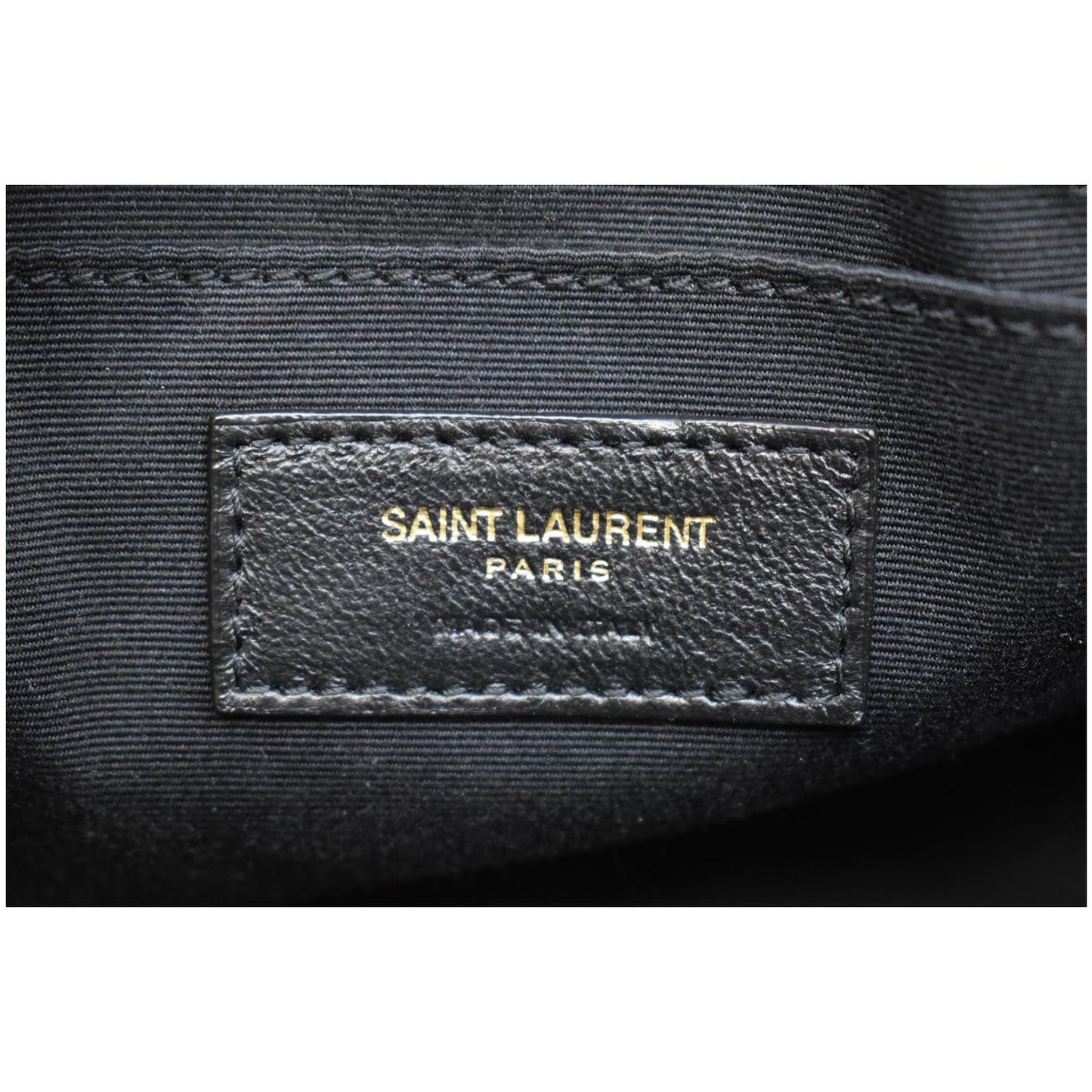 YVES SAINT LAURENT Vinyle Round Chevron Leather Camera Crossbody Bag Red