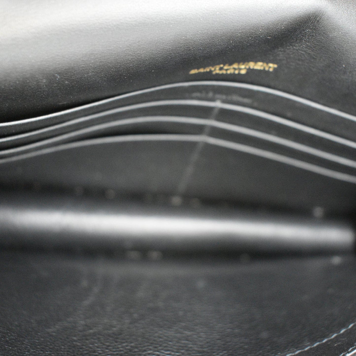 YVES SAINT LAURENT Kate Tassel Leather Crossbody Bag Black