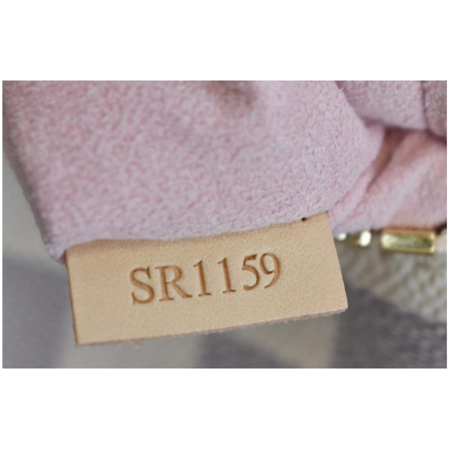 LOUIS VUITTON Sperone BB Damier Azur Backpack Bag White