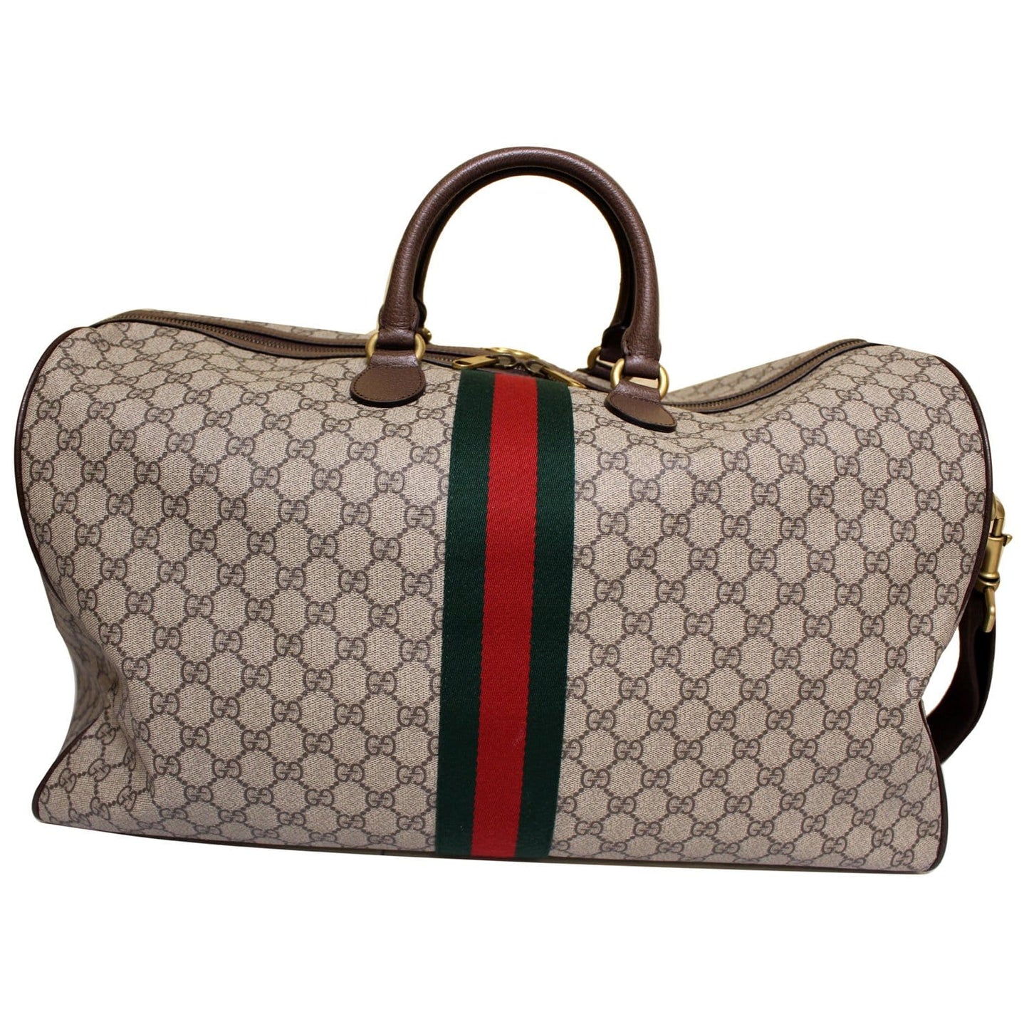 Gucci Ophidia GG Large Carry-On Duffle Bag Beige 547959