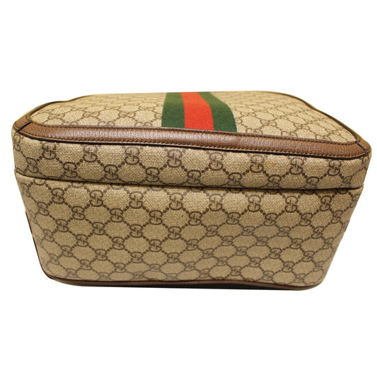 GUCCI Ophidia GG Medium Supreme Canvas Backpack Beige 547967