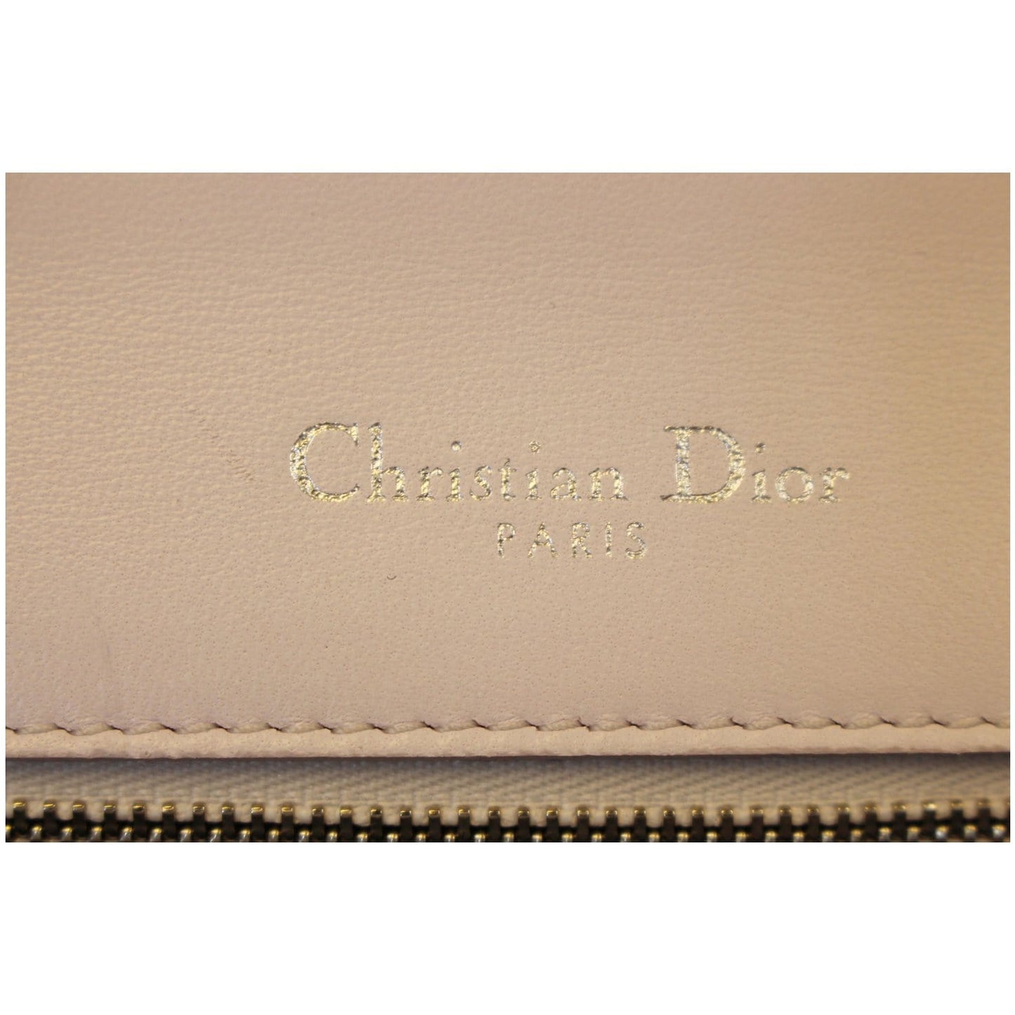 Christian Dior Diorama Flap Leather Medium Shoulder Bag White