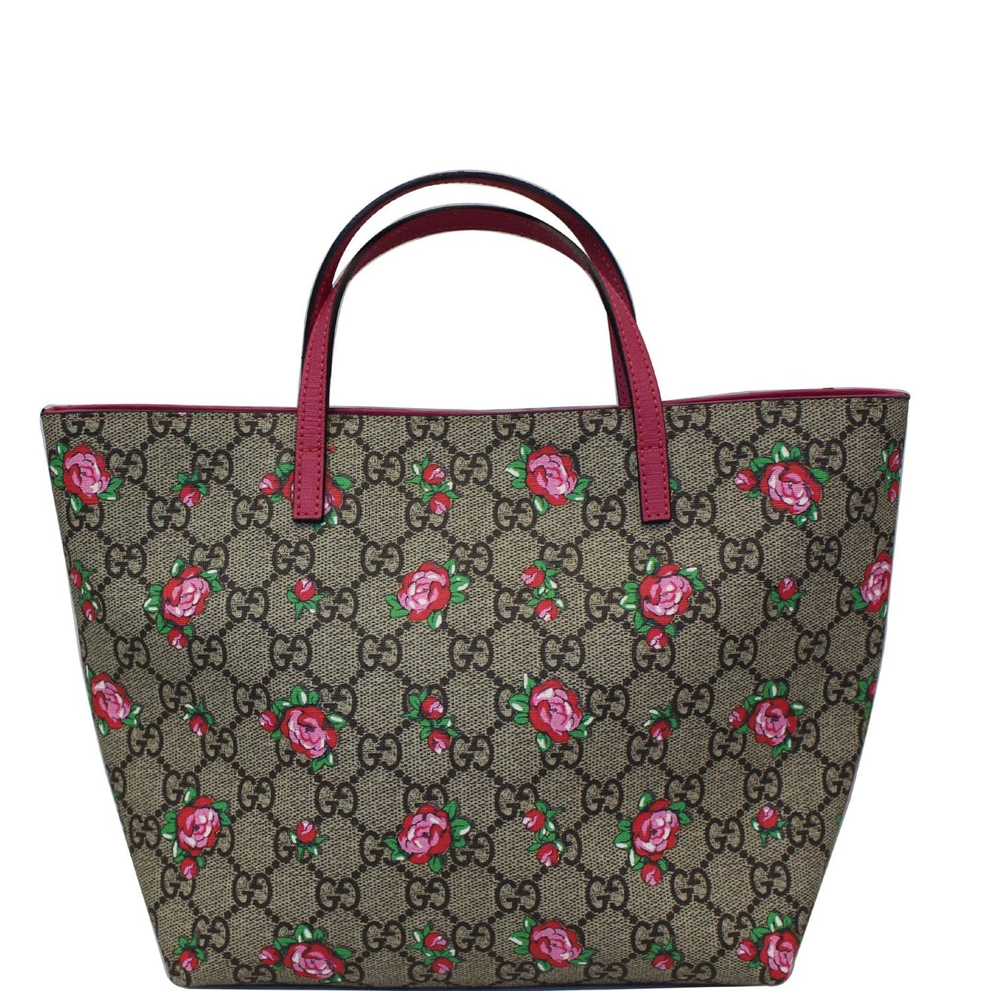 GUCCI GG Supreme Canvas Tote Bag Beige 410812