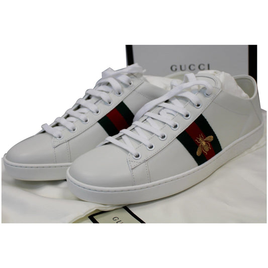GUCCI Ace Classic Low Top Sneakers White 475208 US 11 - 20% OFF
