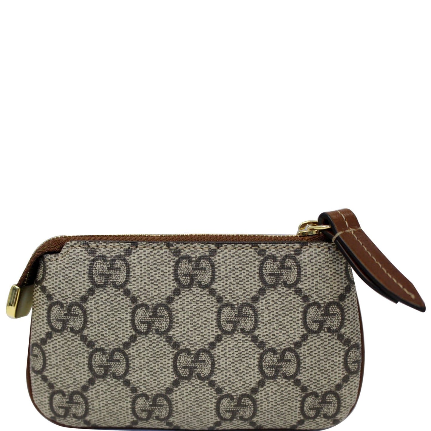 GUCCI GG Supreme Monogram Key Case Beige