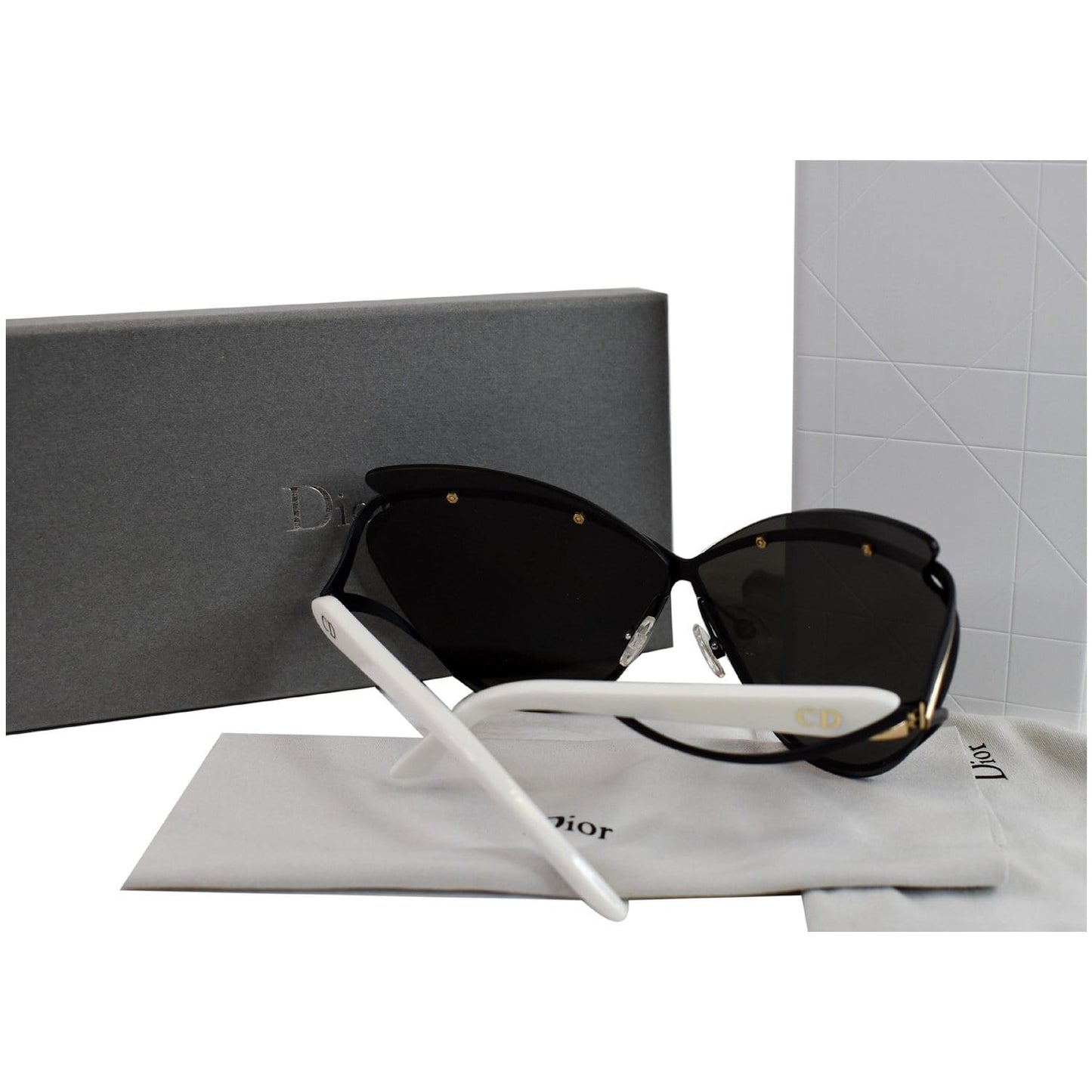 Christian Dior Audacieuse1 4CHY1 72 Women Sunglasses Grey Lens