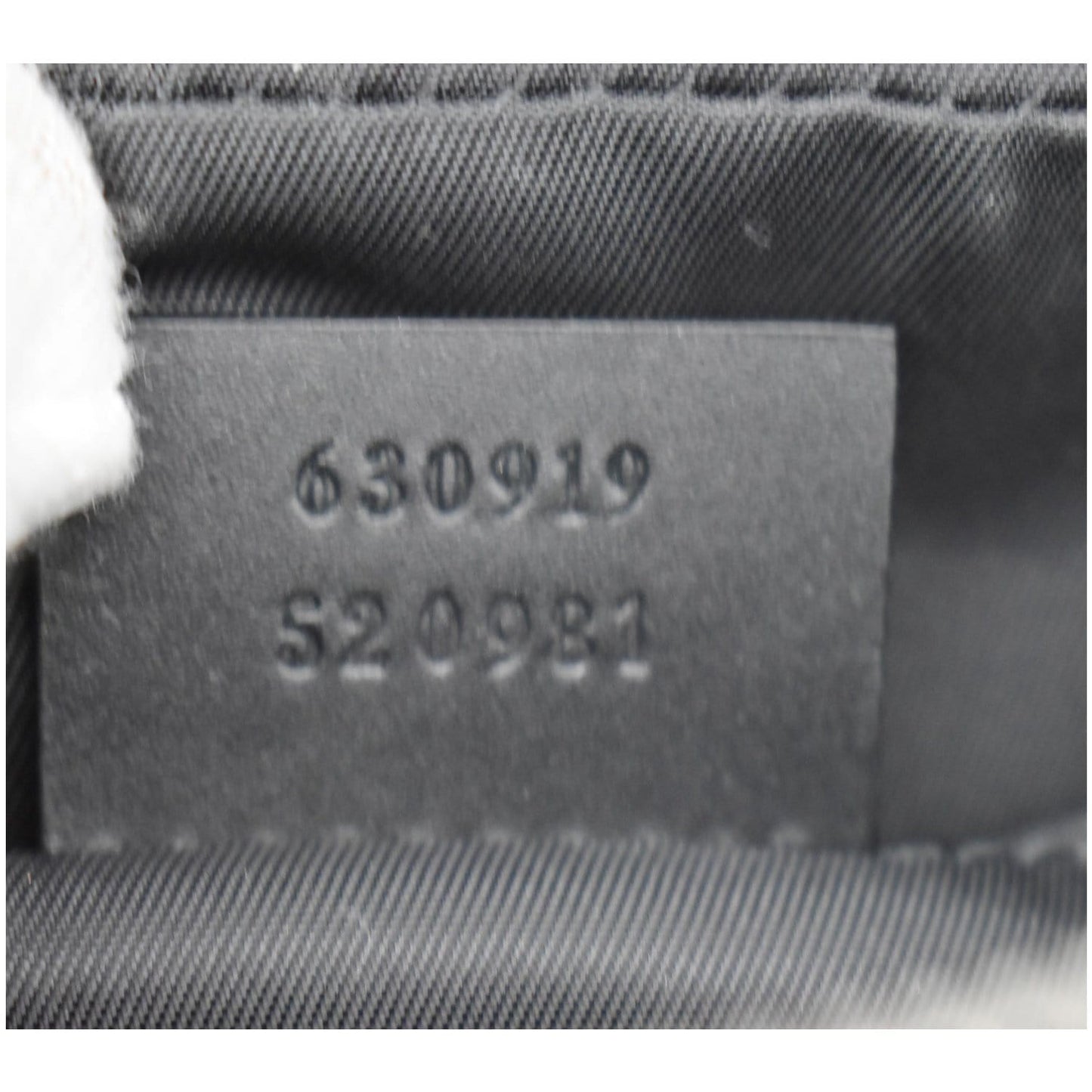 GUCCI Web Monogram Canvas Slim Belt Bag Black 630919 - 25% OFF