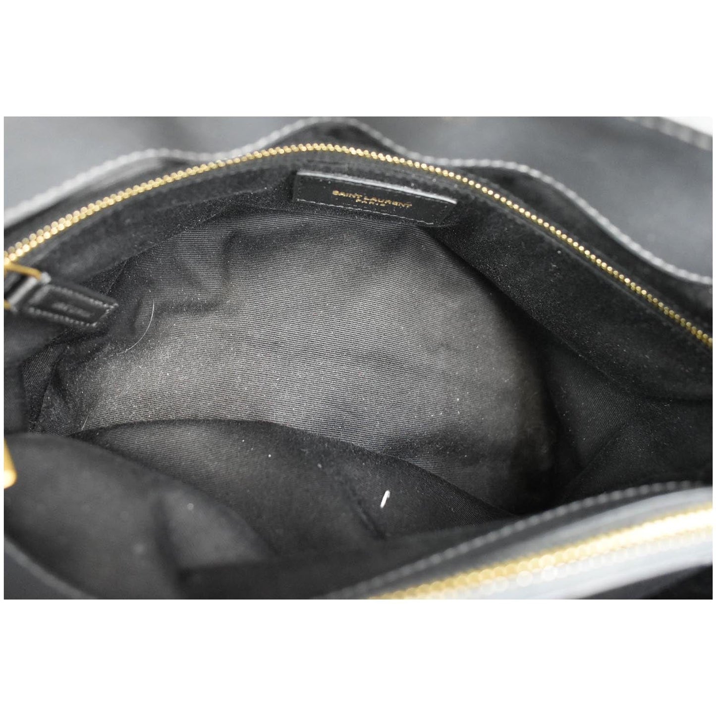 YVES SAINT LAURENT Medium Loulou Matelasse Leather Chain Shoulder Bag Dark Smog